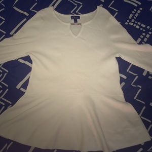 Thalia Sodi white/cream sweater shirt 😍